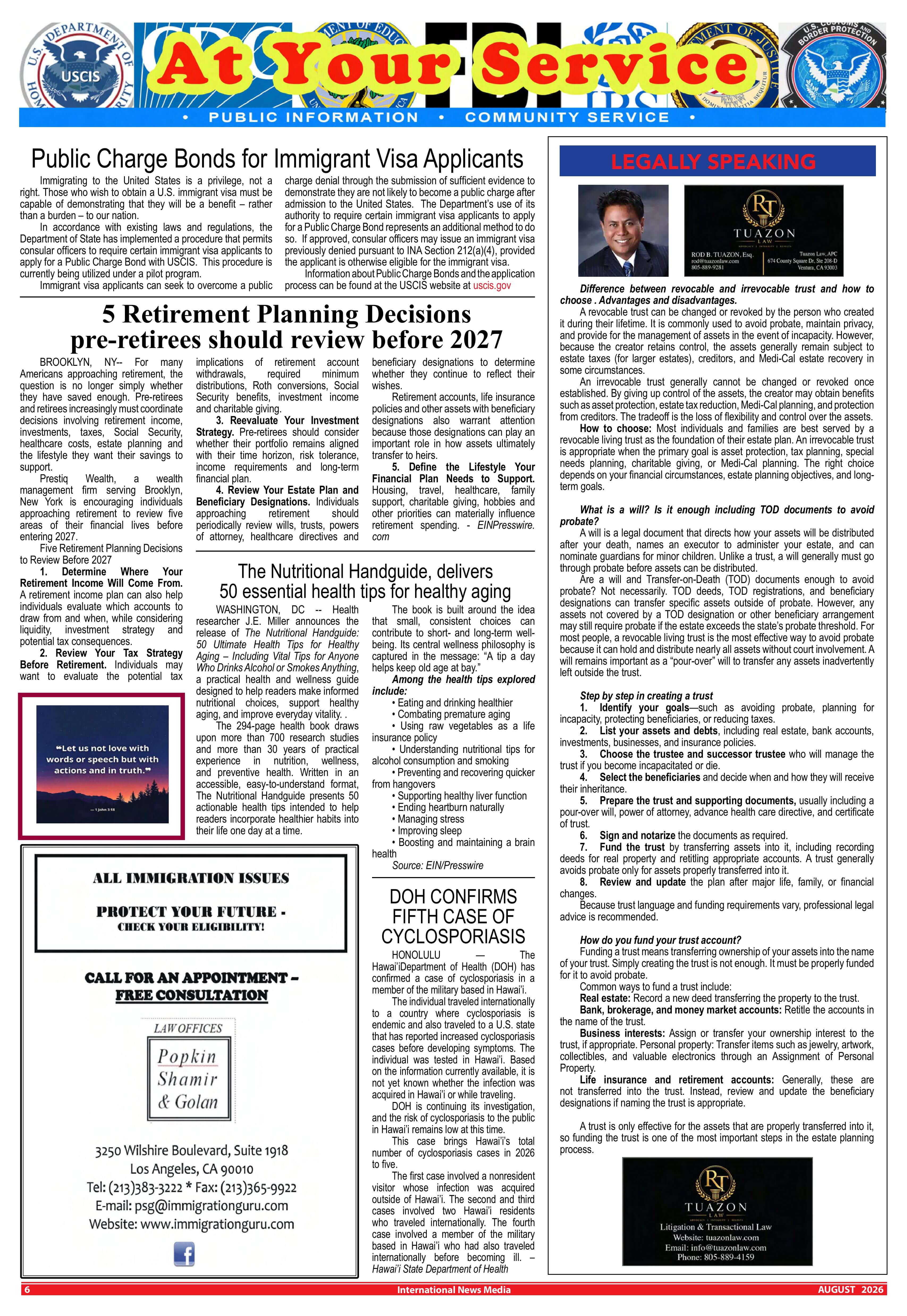 INM August 2026 page 6